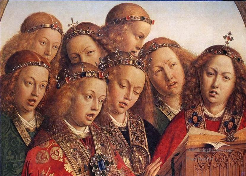 wtfrenaissance:The girls were half way through their school recital when they realised