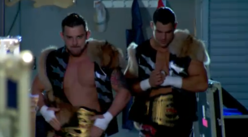 skyjane85:  The Wolves(Davey Richards & Eddie Edwards) headed to the ring (taken from Spike Tv’s website..credit goes to them for the video) gradosgirl ishipmcnozzo 