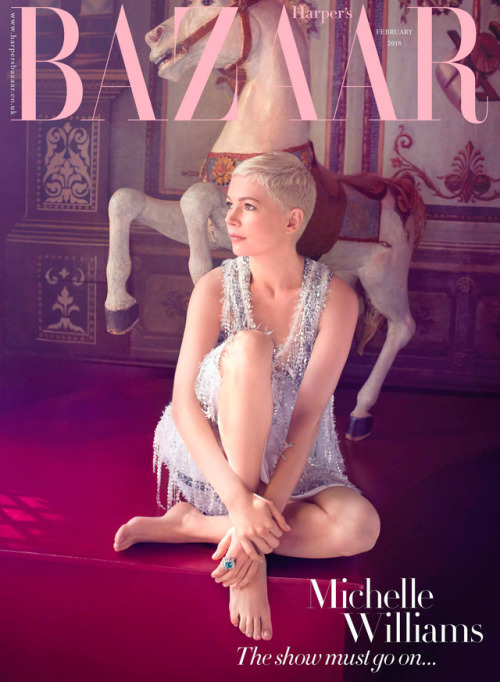 edenliaothewomb:Michelle Williams, photographed by Agata Pospieszynska for Harper’s BAZAA