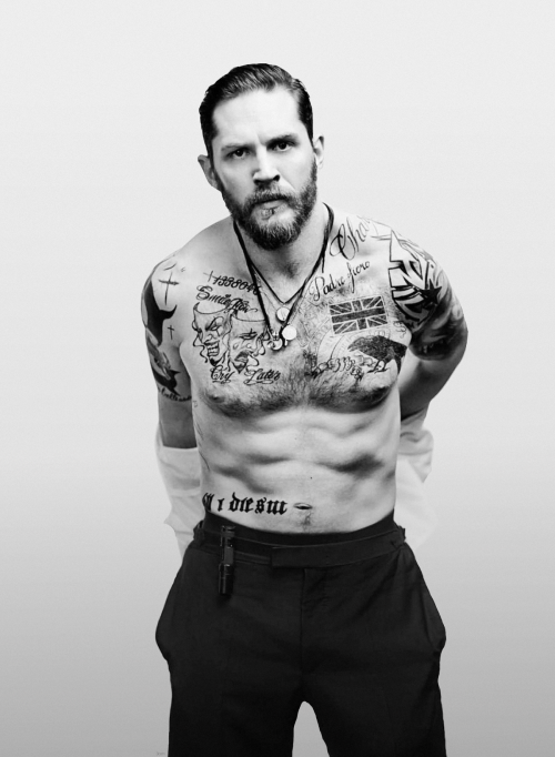 tom hardy. original photo by greg williams. for esquire Honourable Edits of 2014: Before I reve