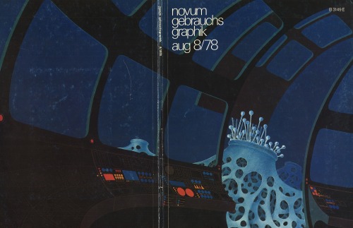 magictransistor:Christian Josef, Novum Gebrauchs Graphik, August, 1978.