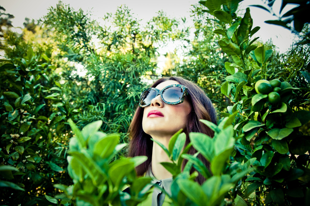 LUMETE SUNGLASS CAMPAIGN (lost weekend - lime grove) models : Caitriona Balfe 