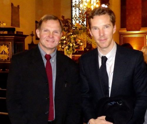 the–cumberbatches: Benedict Cumberbatch at the Memorial Service for actor Moray Watson - Octo