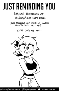 peachfuzzcomics: #85: A Daily Reminder What