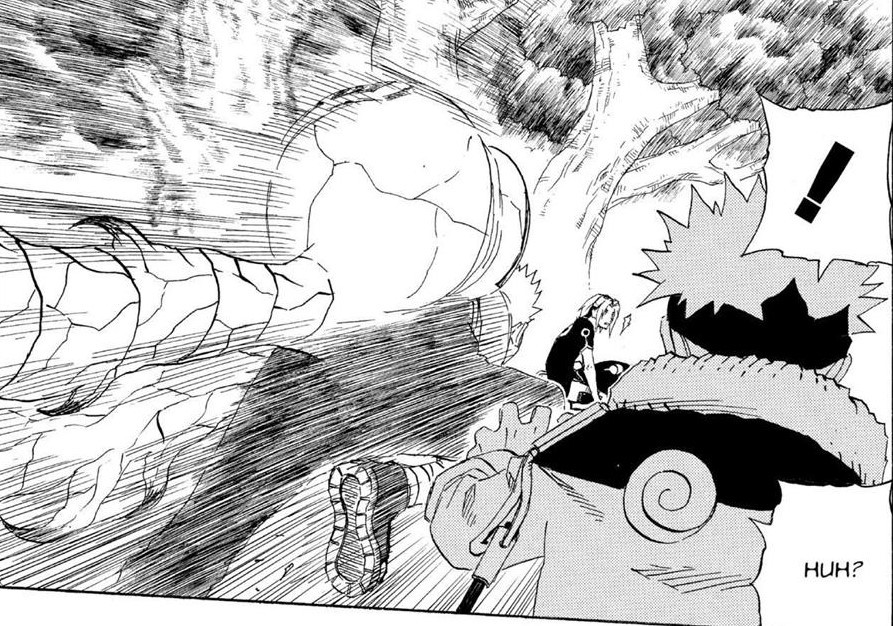 Rate this drawing out of 10 (Naruto vs Pain maga panel)