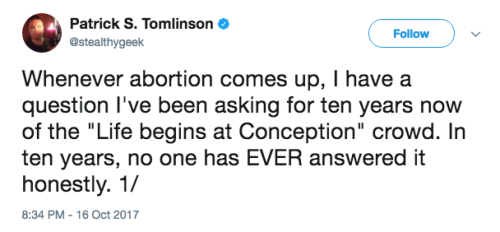 captaincrusher: peace-love-colbert: Source I read this on twitter and every anti-choice response pr