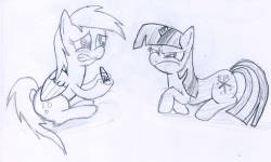 paperderp:  “Derpy with Twilight’s