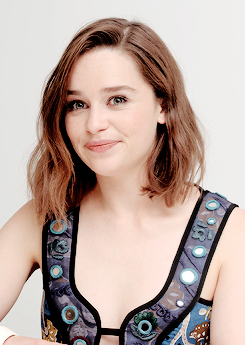 Emilia Clarke at the Terminator Genisys Press Conference in LA (June 26, 2015)