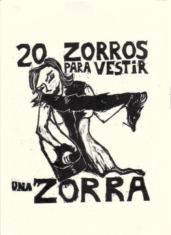 reflexionyrebeldia:  zorras!! 