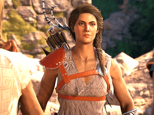 Kassandra The Eagle Bearer Knows How Effortlessly Cool She Is
