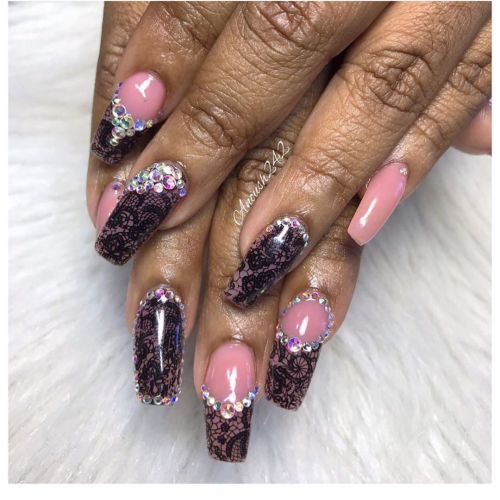 @anoush242 #blackgirlsdonails #bgdn #bgdninternational #nailart #nailswag #naildesign #blackgirlsroc