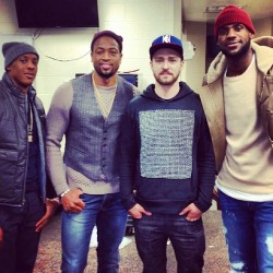 instanba:  Tough road loss but a cool surprise after…. Hanging out with the man himself…JT…If yall know me this is my guy…@KingJames @mchalmers15 @justintimberlake :: http://ift.tt/1bw8QLh 