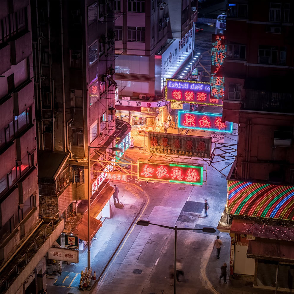 archatlas:      A Midnight Walk Through the Neon-Hued Streets of Asian Cities by
