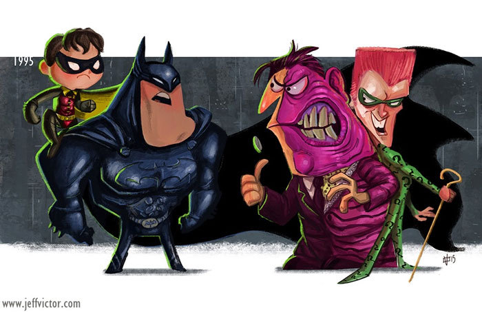 jedavu:  The Evolution of Batman Films, IllustratedJeff Victor, Los Angeles-based