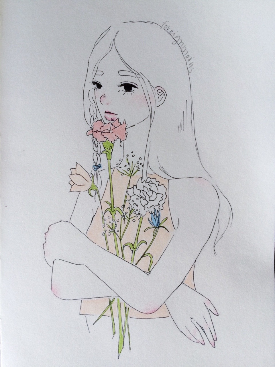 foreignmoons:kissing flowers