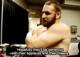 mithen-gifs-wrestling:  “Hopefully they’ll be generous…”  Backstage, Sami