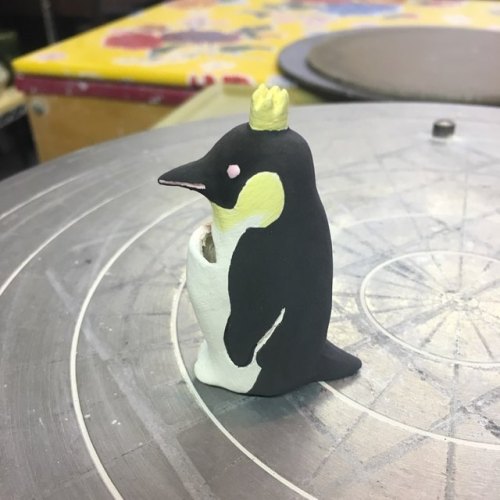 Pretty excited about how the penguin is turning out as it’s a new way of adding the wishes into my f