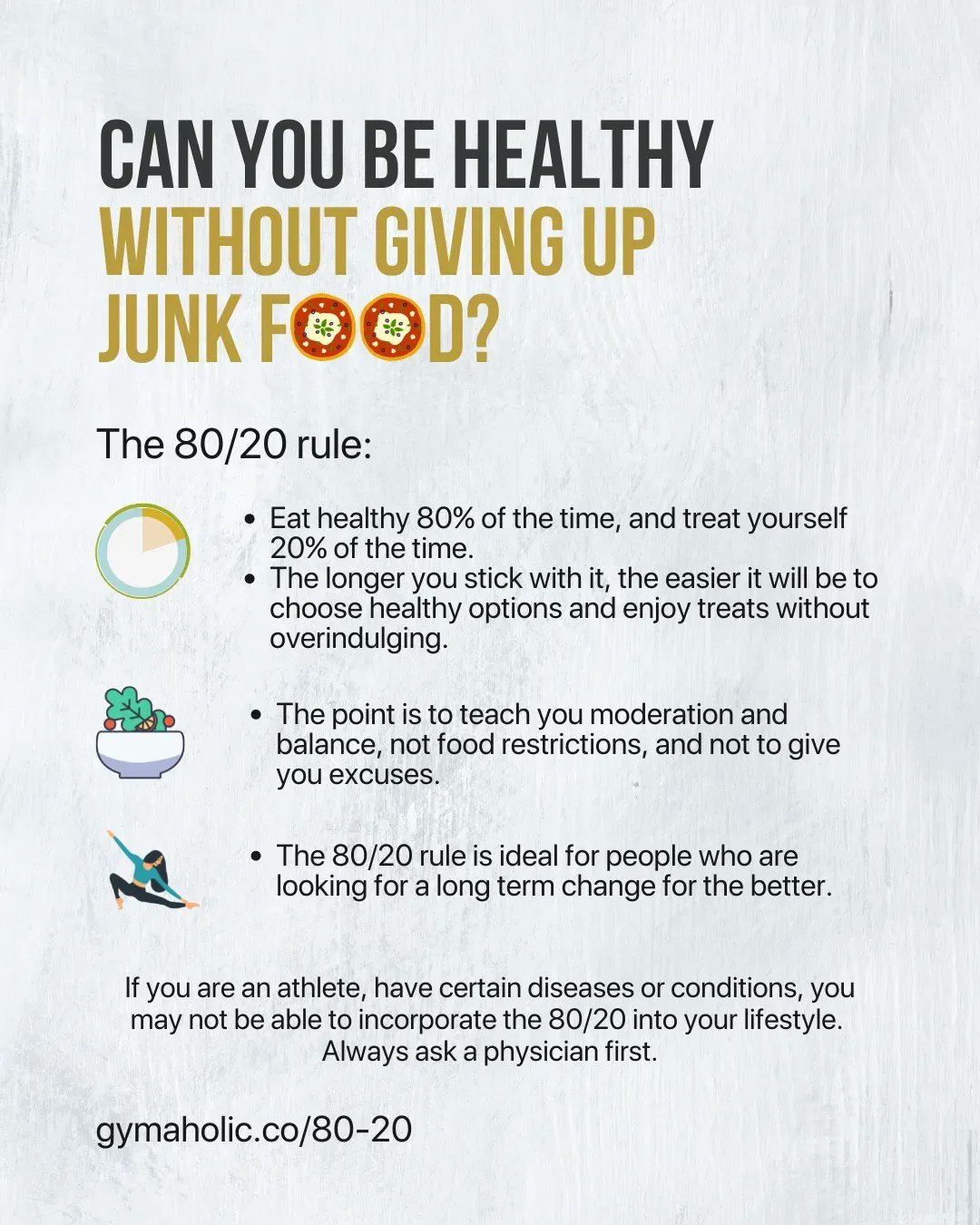 Can You Be Healthy without Giving up Junk Food?