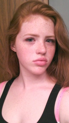 gelogenic-ginger:  Last selfie with long hair  redheadsmyonlyweakness