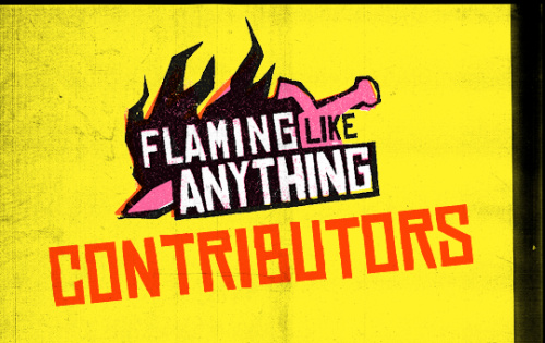 chamyl:flaminglikeanythingzine:⚔️Contributor Announcement ⚔️Flaming Like Anything is a full-color NS