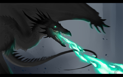 Arkanian dragon by ~TheNightmareDragon