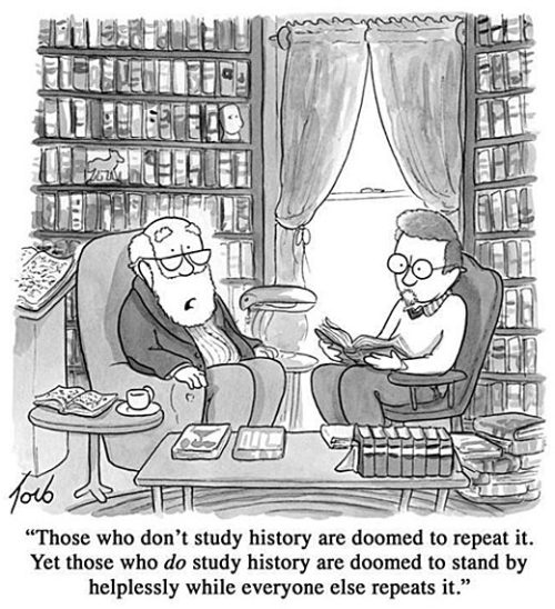 whereisyourthesis:  Those who don’t study history…