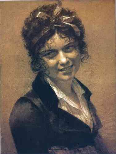 Portrait of Constance Mayer, 1804, Pierre-Paul Prud'hon