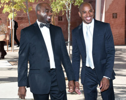 State Senator Kelvin Atkinson and Sherwood Howard were among the first to be issued marriage licenses in Nevada.