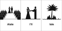 Cheshirelibrary:   These Clever Illustrations Of The ‘Same’ Words Should Help