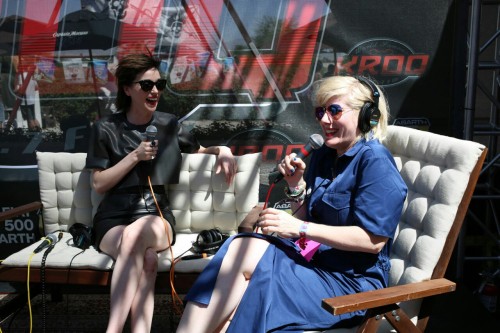 ifuckinglovestvincent:  St. Vincent @ KROQ Coachella House 12 April 2015