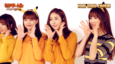 yuju-ju:  GFRIEND x   Pokémon  