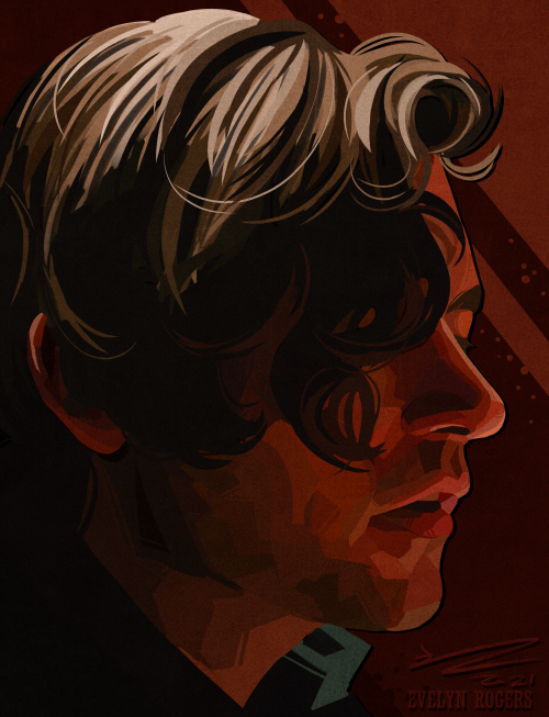 fishfingersandscarves: a painting of quentin to celebrate getting my power back :)