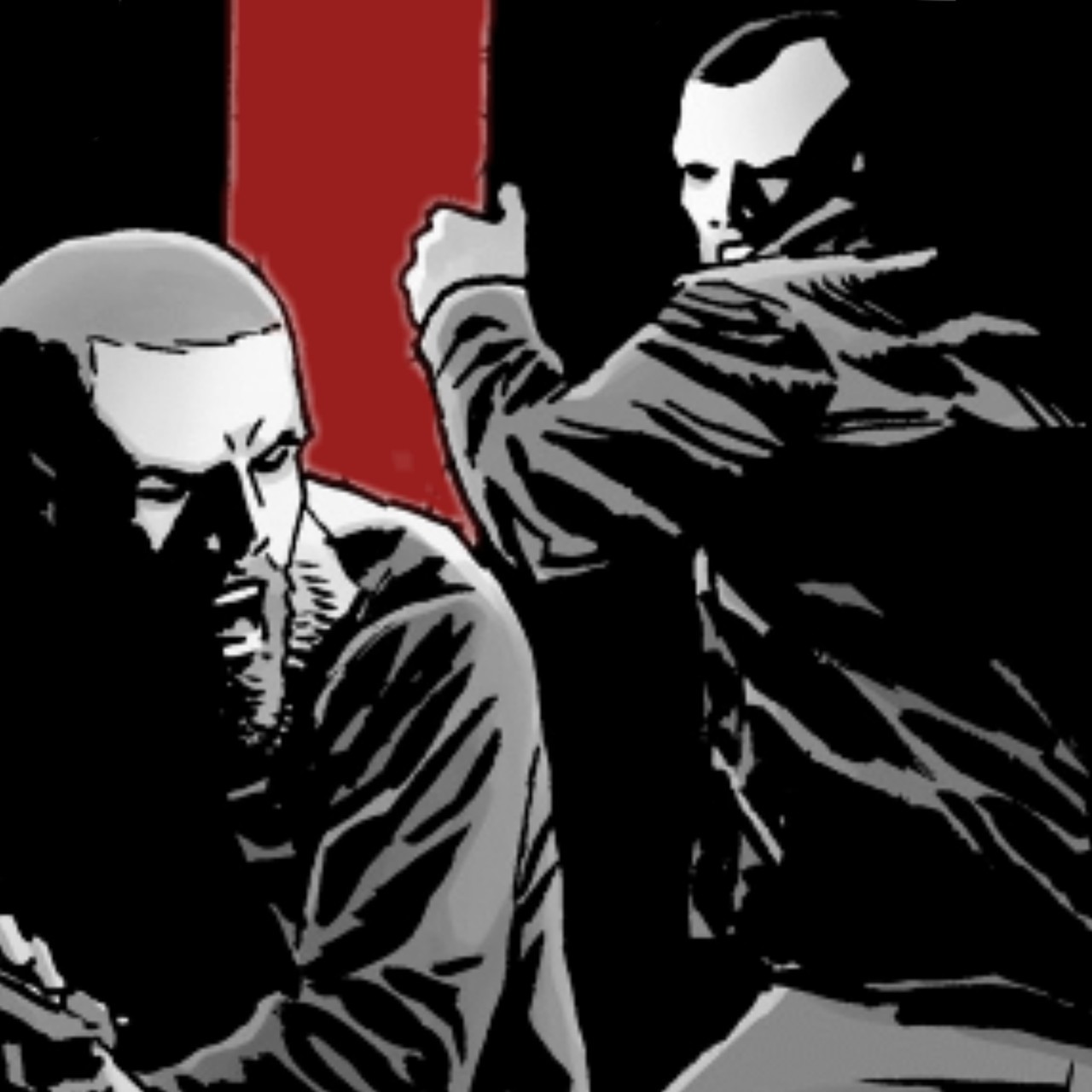 twd-comic-icons:  Negan and Rick Icons Requested by Anonymous   Likes/reblogs/credit