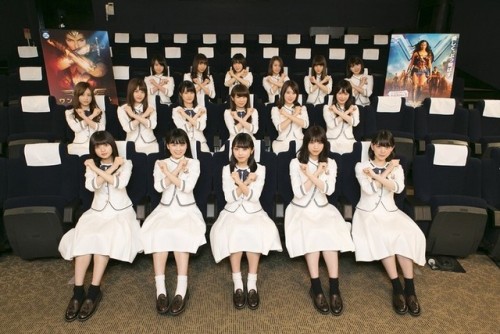 mochichan00:  Trending idols of girls Nogizaka46 appointed as ambassadors for Wonder Woman press promotions in Japan   interviewing Gal Gadot  Official image song will be sung by Nogizaka46. The image song “女は1人じゃ眠れない” will also