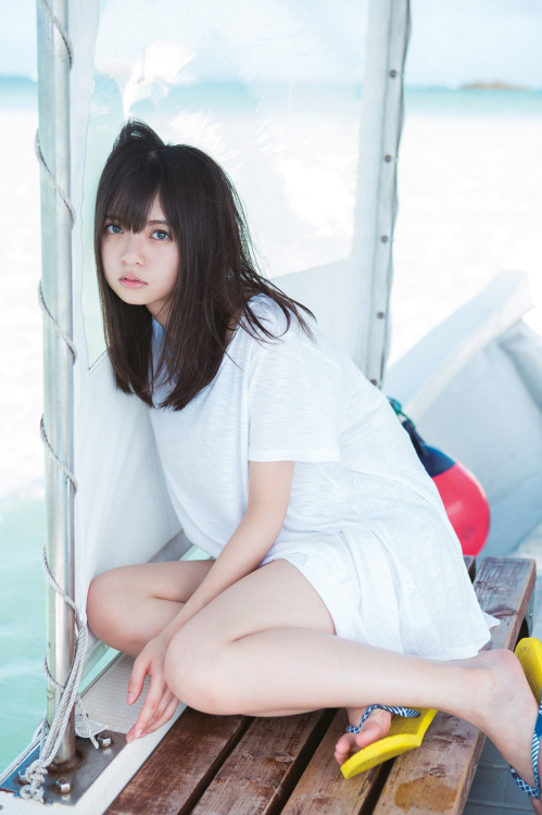 46pic:    Asuka Saito 1st Photobook “ Shiosai (The Sound of Waves) ”  via modelpress