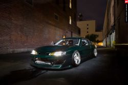 upyourexhaust:  2JZ-Powered 1991 Nissan S13 Built to DestroyPhotos via SuperStreet