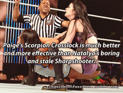 ringsideconfessions:  “Paige’s Scorpion