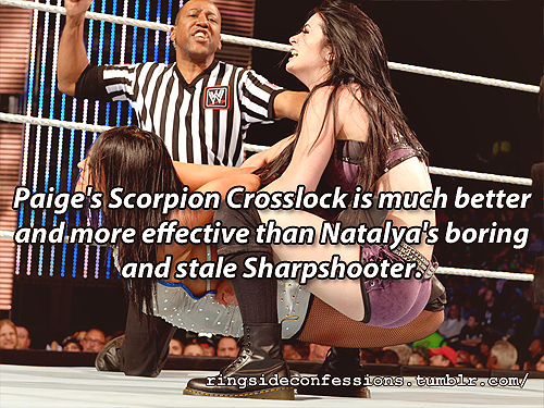 ringsideconfessions:  “Paige’s Scorpion adult photos