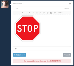 danchorman:  dammit tumblr I just want a perfectly timed post 