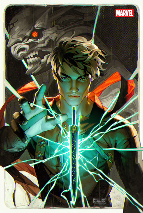 tincek-marincek: Sword Master #1 cover (2nd printing) I’m so excited to show this… it&r