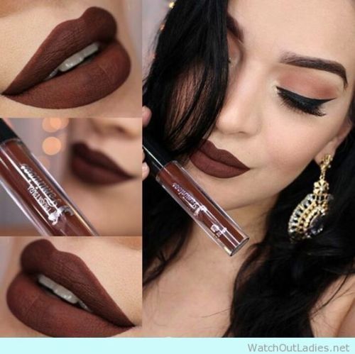 The Color of the day is BROWN!!!I do like a woman that likes to explore and try out different shades