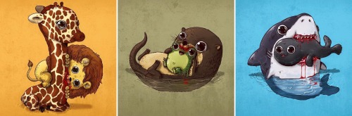 indianlymph:#adorablecircleoflife by oddworx.threadless.com
