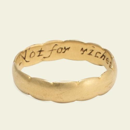 girlpanties:not for riches but for love medieval posie ring omg why did i choose tumblr instead