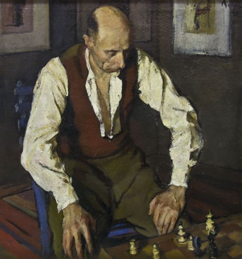 fleurdulys:  The Chess Player - Corneliu