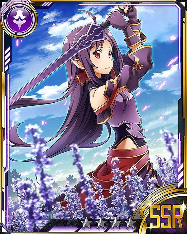 Say Happy birthday to Konno Yuuki 💜 : r/swordartonline