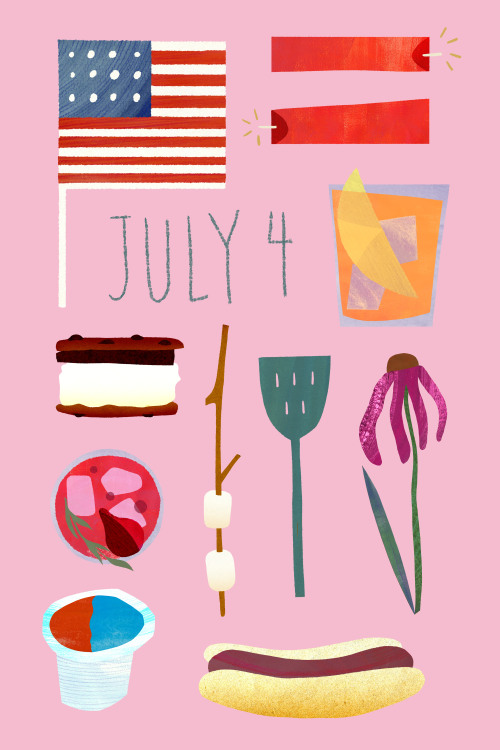 poster design for the fourth of july