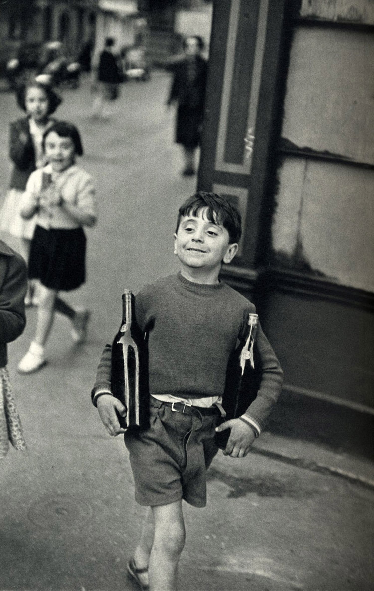 last picture show — Henri Cartier-Bresson, Rue Mouffetard, Paris, 1954