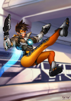 wiv-art:  Tracer is no.1 best girl, for sure.