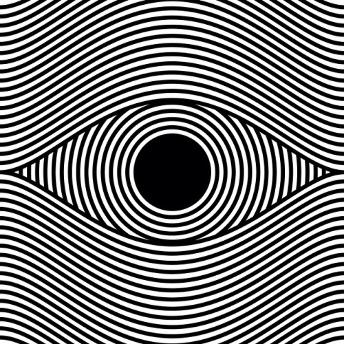 sergidelgado:Eye #sergidelgado #opart #opticalart #stripes #disseny #dissenygrafic #barcelona #art