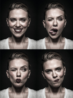 Lostinscarlett:  Scarlett Johansdon Photographed By Andy Gotts Mbe As Part Of Behind